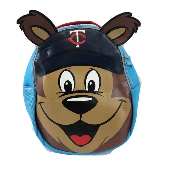 ⚾️ Minnesota Twins MLB T.C. Bear New Backpack Target Field 🐻 MN Twins ⚾️❤️ 🇺🇸 - Picture 2 of 16